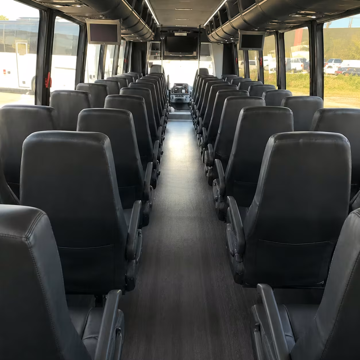 35 passenger minibus interior
