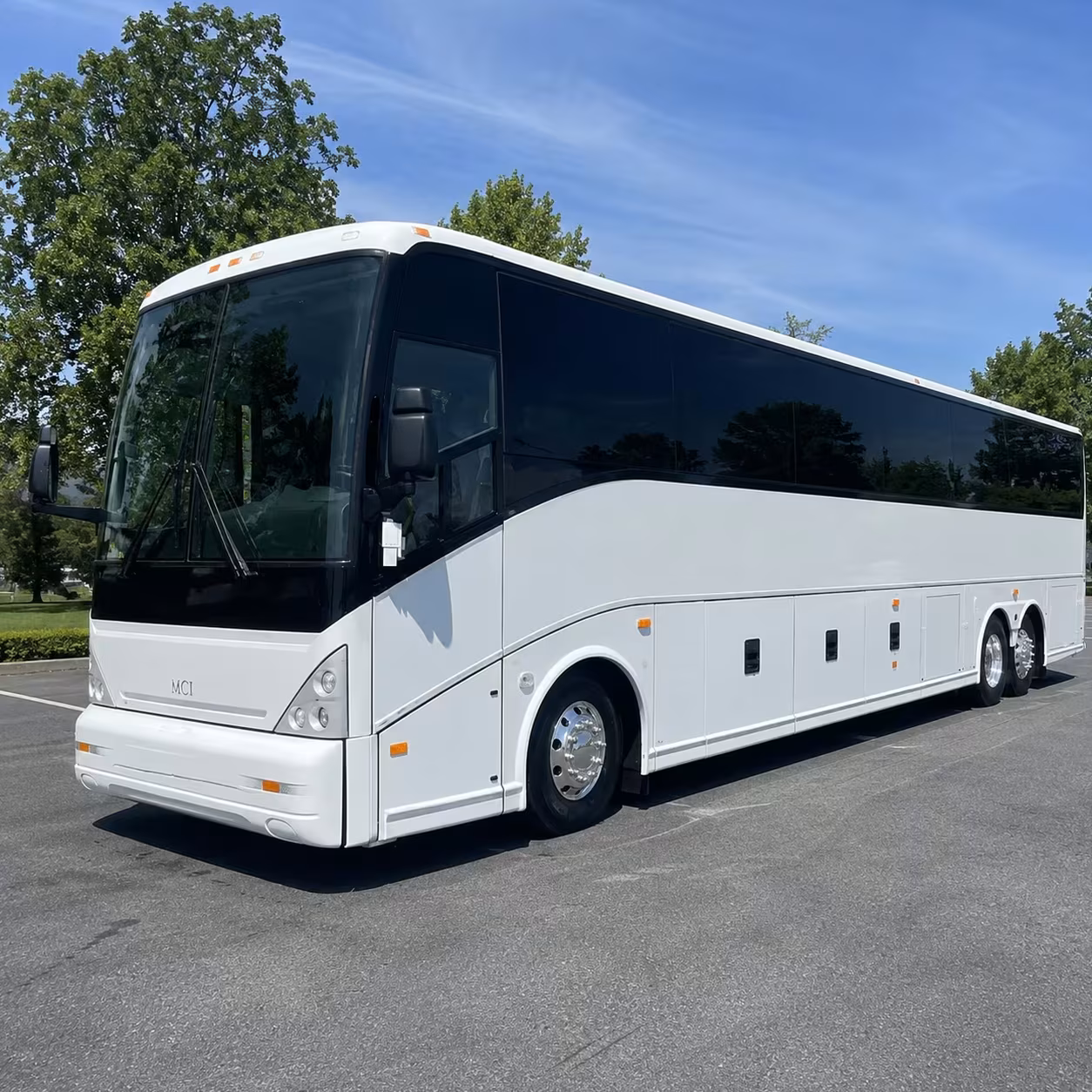 garden grove 56 passenger charter bus rental