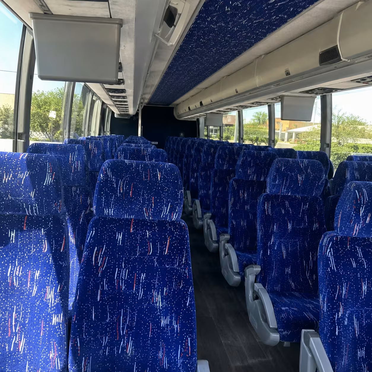 garden grove charter bus rental inside