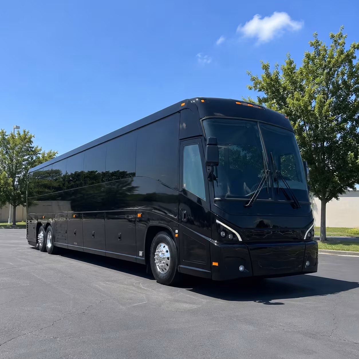 garden grove charter bus rentals for military logistics