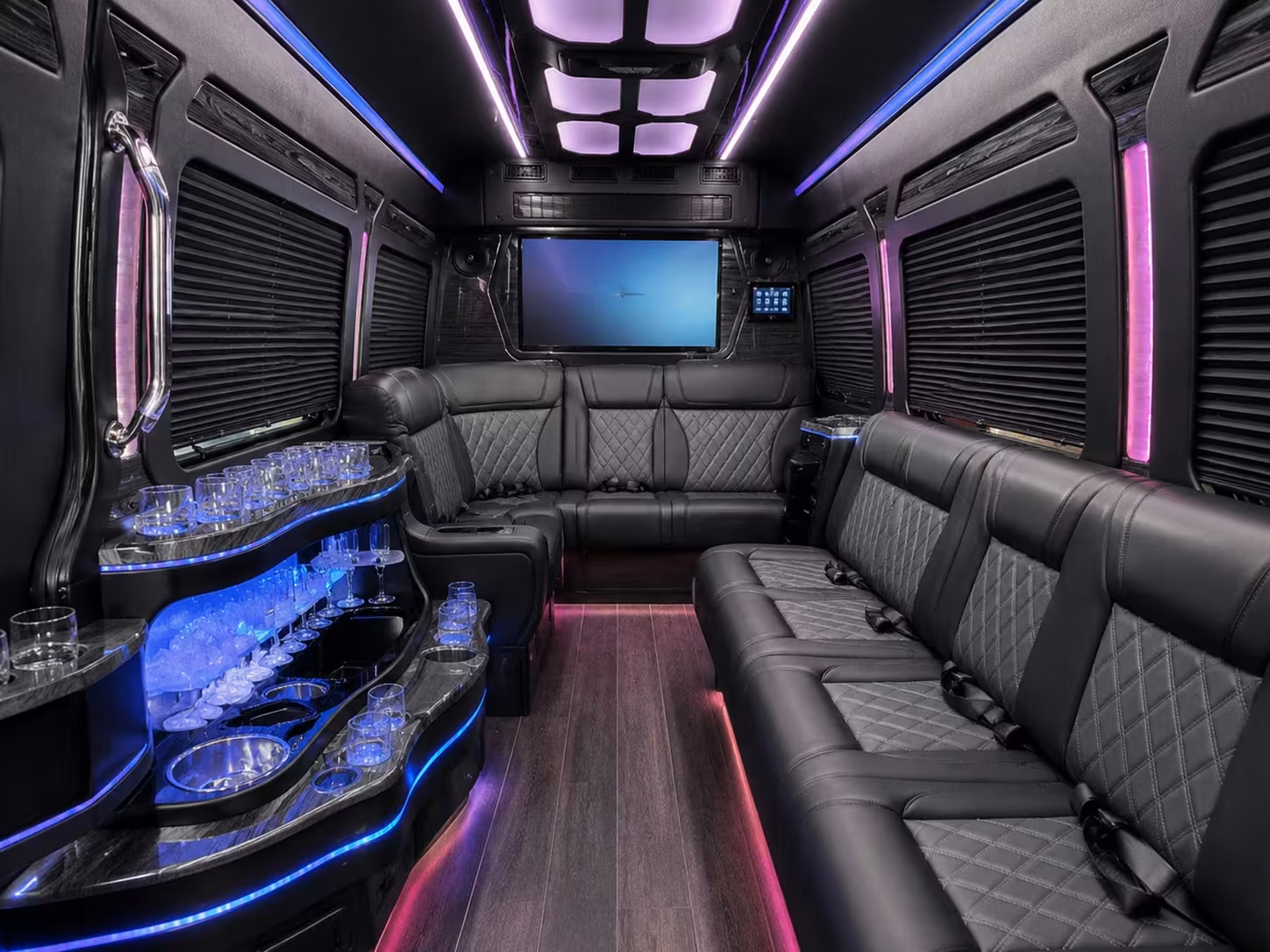 garden grove wedding bus rentals sized for your guest list