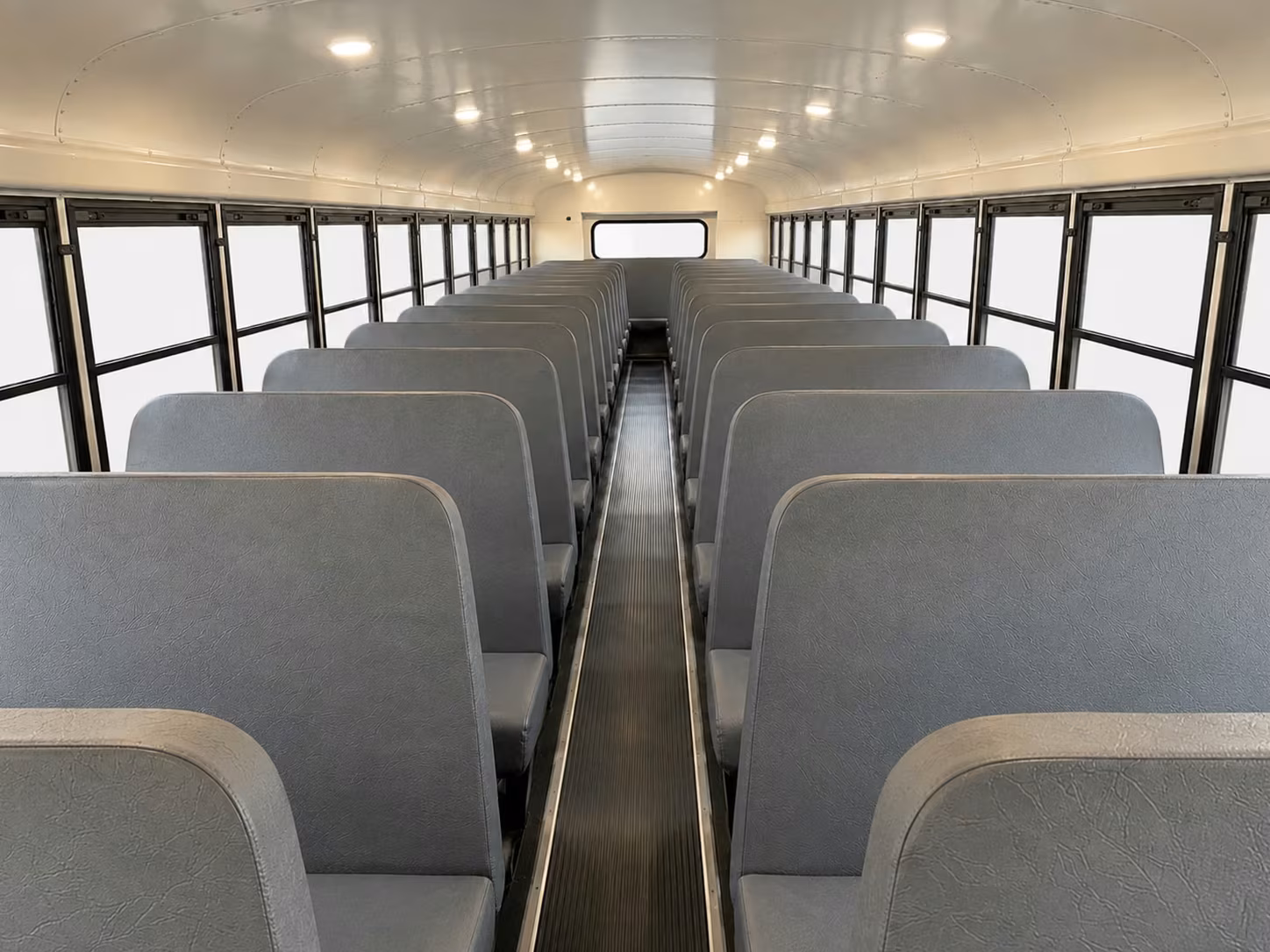 school bus interior