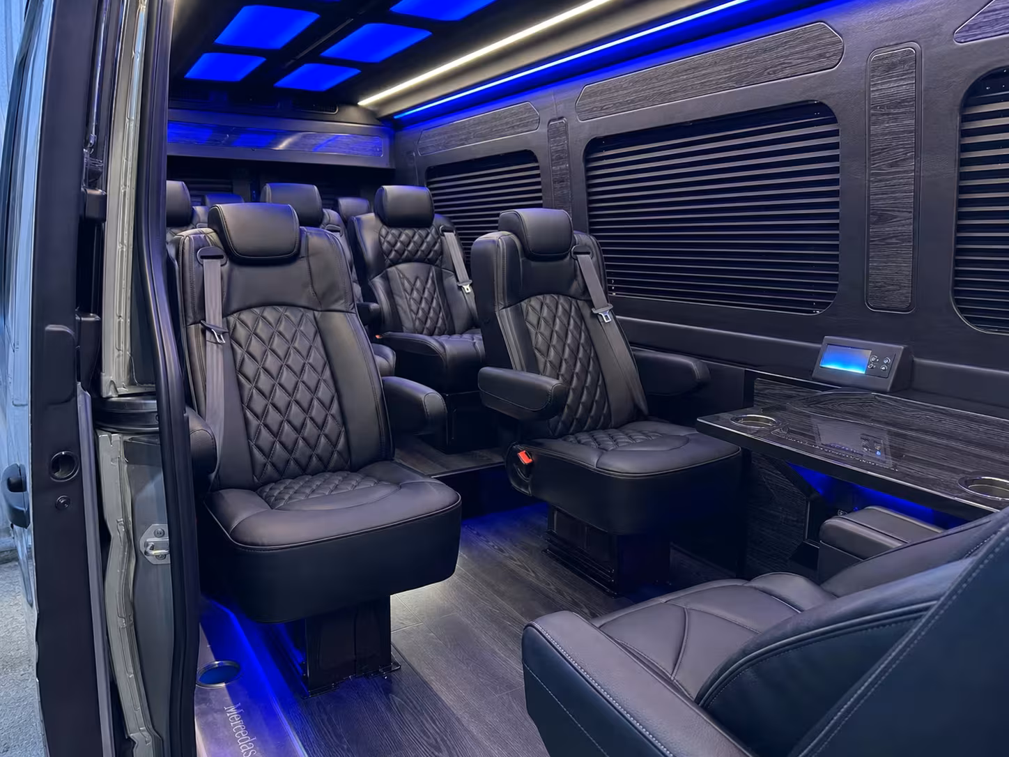 sprinter van transportation for groups and events across garden grove