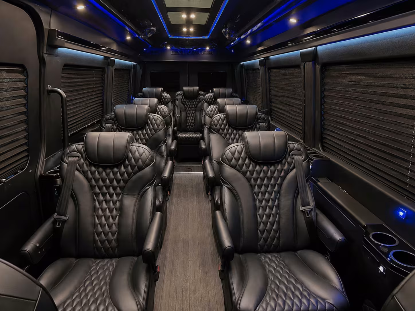 sprinter van with driver interior